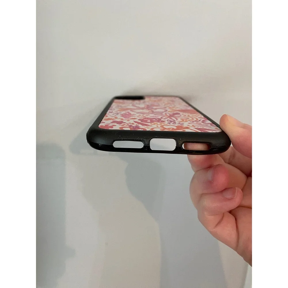iPhone 11 Phone Case Unisex iPhone 11 Pink Orange Floral Tropical Bumper Case